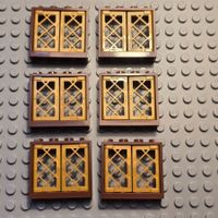 Lego 6x   Fenster mit Rahmen