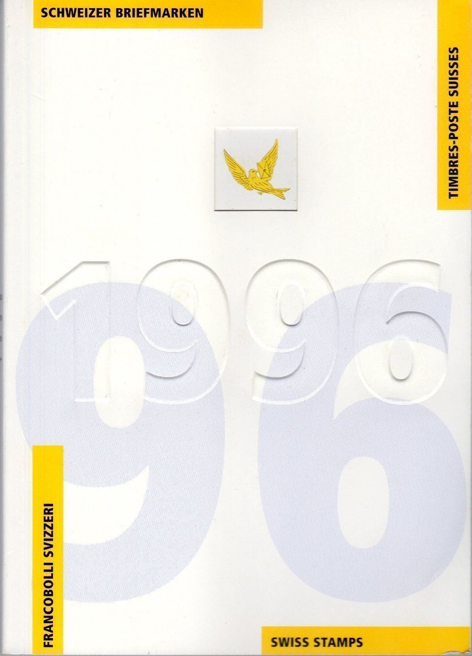 Tutti i francobolli: JAHRBUCH 1996 ORIGINAL ** POSTFRISCH ** - JB1996 – Usato da Losone venduto da EM2019