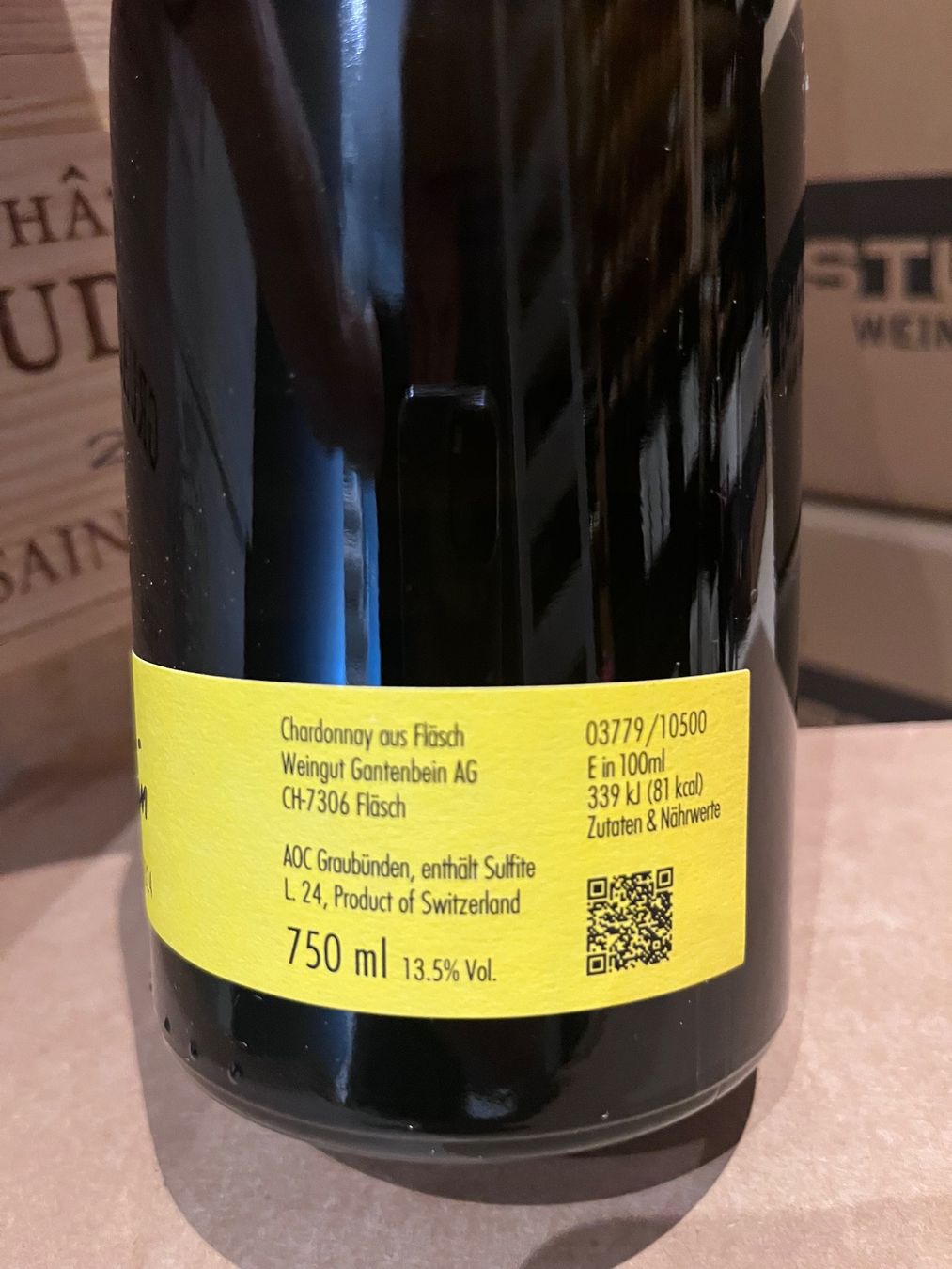 Wein: Gantenbein Chardonnay 2024 – Neu und originalverpackt aus Liestal von Rockthat 4