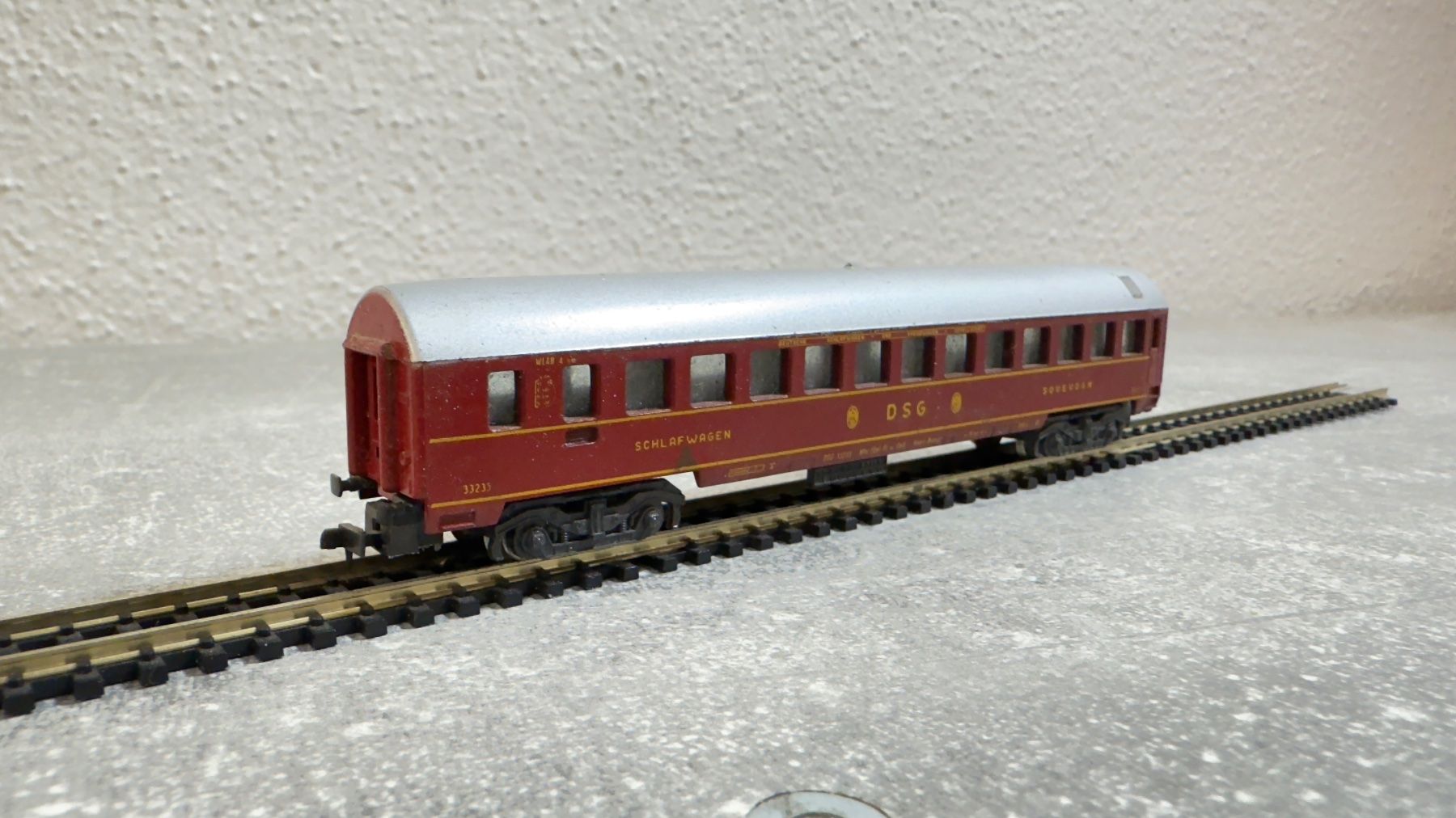 Lima Modellini di ferrovie: Lima DSG Schlafwagen Spur N – Usato da Windlach venduto da Kelebra 3