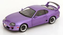 TOYOTA SUPRA MK IV A80 1993 VIOLETT 1:18 SOLIDO