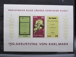 DDR 1968 Karl Marx Block 25 **