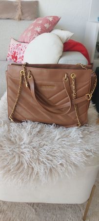 Lancaster Tasche, hellbraunes Leder, Top Zustand!