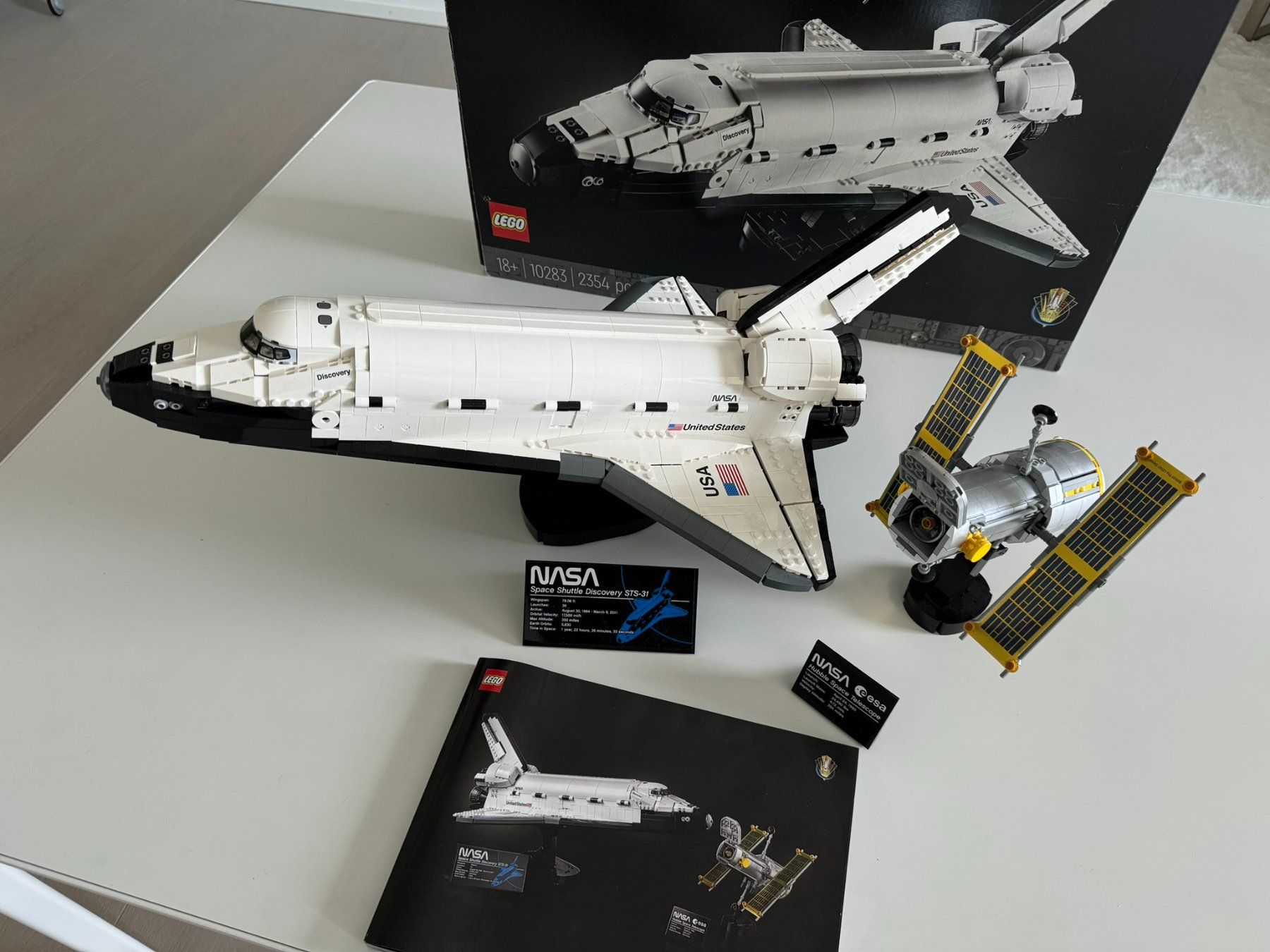 Lego Baukästen: Lego-Modell 10283 - NASA-Spaceshuttle „Discovery“ – Gebraucht aus Speicher von