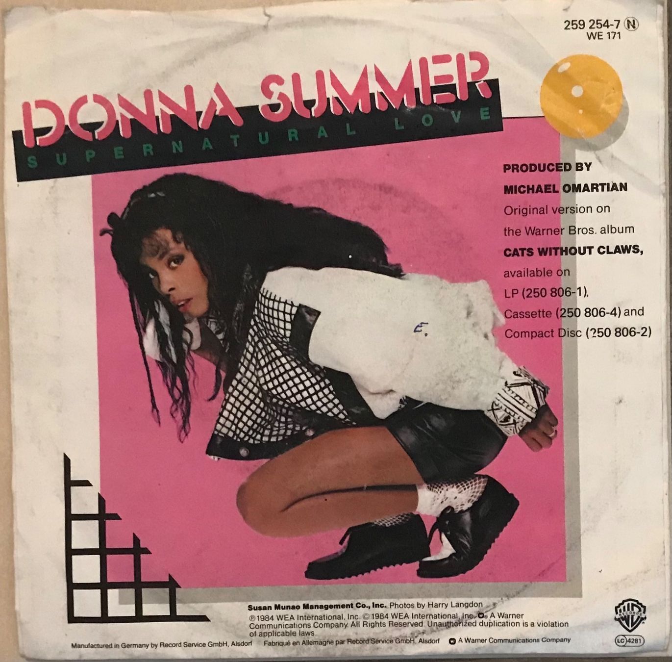 Dischi in vinile: DONNA SUMMER - SUPERNATURAL LOVE – Usato da Bussigny venduto da vinyl-pas-cher 1