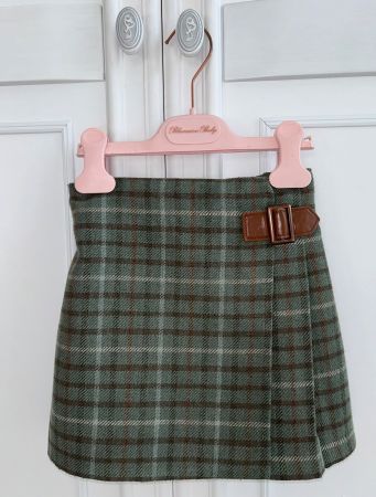 Next girls wool blend skirt 6-7 Y 122 NEW Bonpoint style
