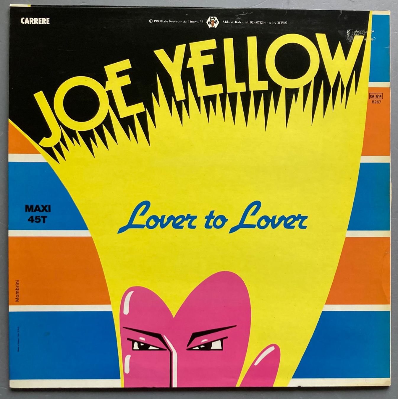 Vinyles: JOE YELLOW - LOVER TO LOVER – D'occasion à Poliez-Pittet par Newtown-Records 1