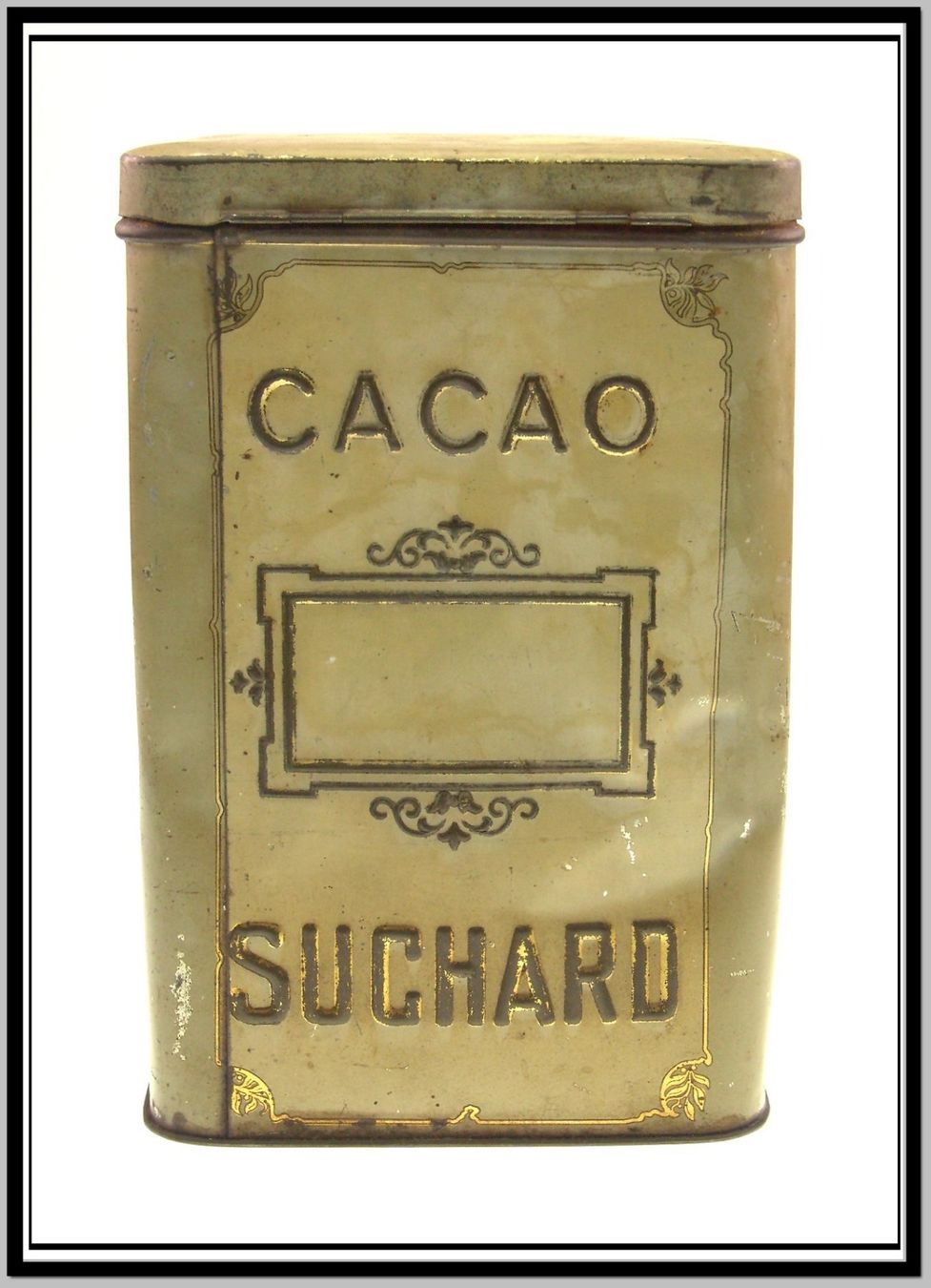 Suchard Dosen: PH. Suchard Neuchâtel CACAO Blechbüchse / -dose mit Deckel – Gebraucht aus Langenthal von Antik_Huesli 2