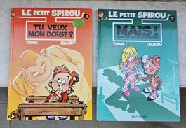 2 albums LE PETIT SPIROU no2 & no3