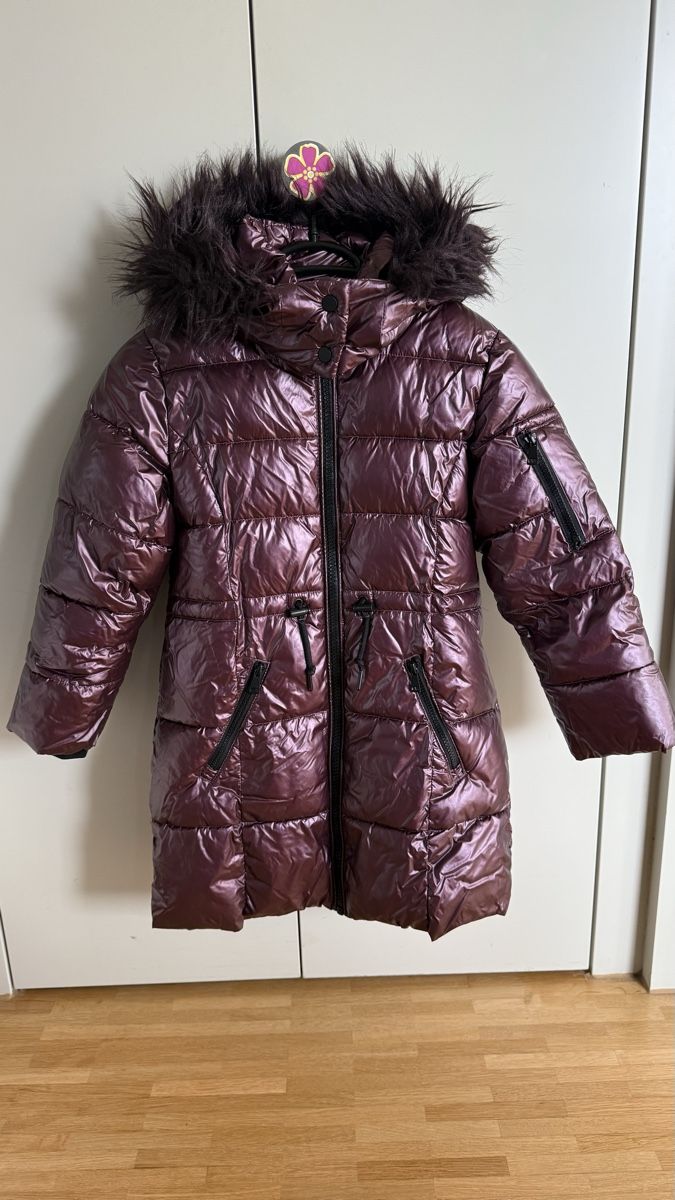 Next Giacche & Cappotti: Mädchen Next Wintermantel gr.128 – Usato da Winterthur venduto da -BeHappy24- 1