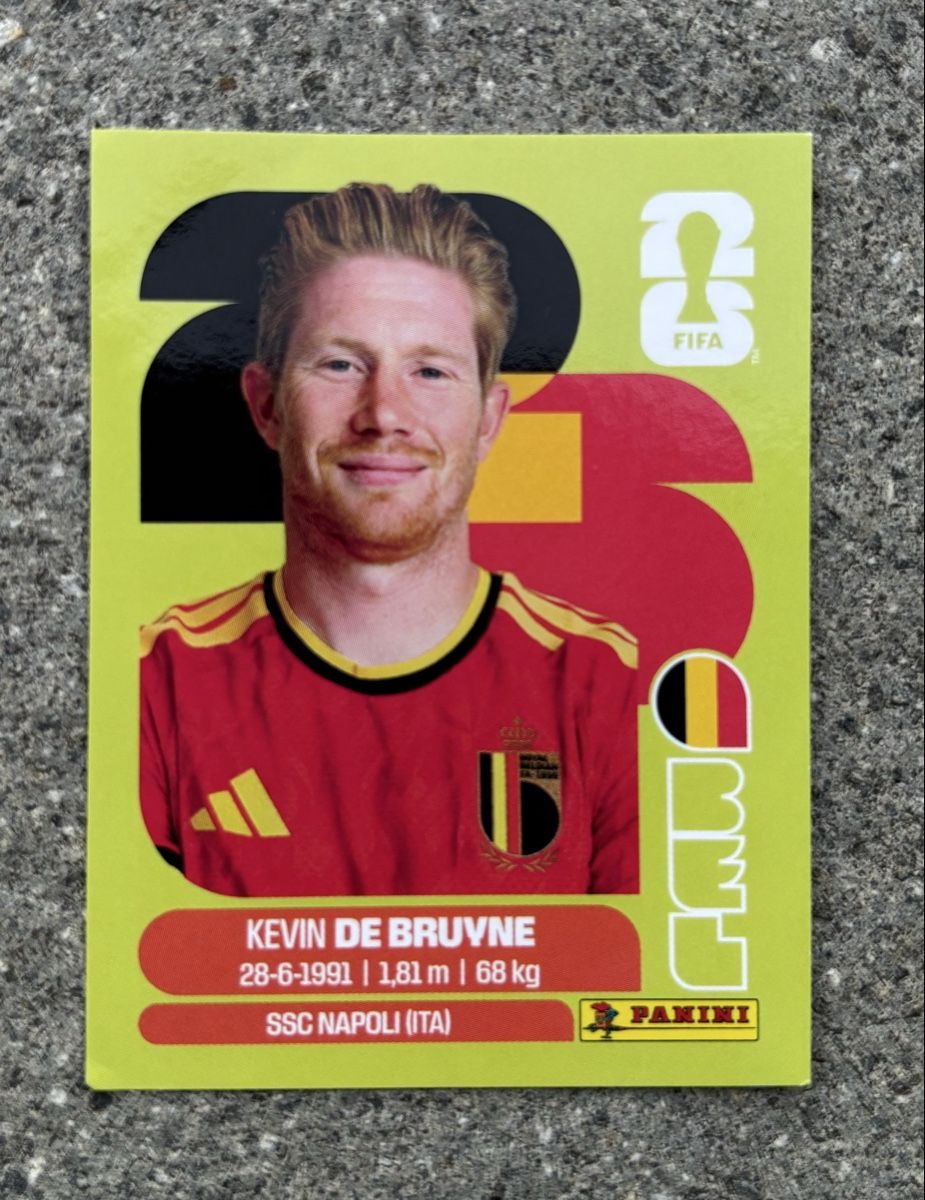 Panini Carte collezionabili: BEL 15 Panini Kevin de Bruyne – Nuovo (secondo la descrizione) da Leuggern venduto da marinakeller90
