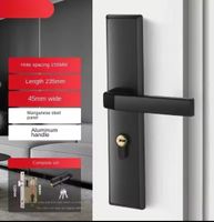 Serrure de sécurité  porte intérieure de maison,  avec clés