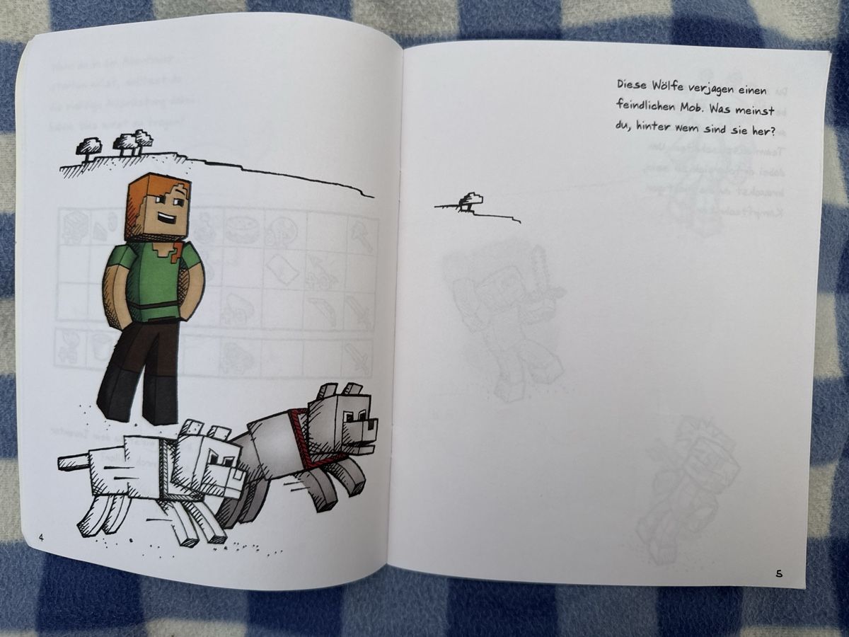 Comics: MINECRAFT das Überlebenden Doodle Buch 📗  – Gebraucht aus Niederbüren von funkel06 2