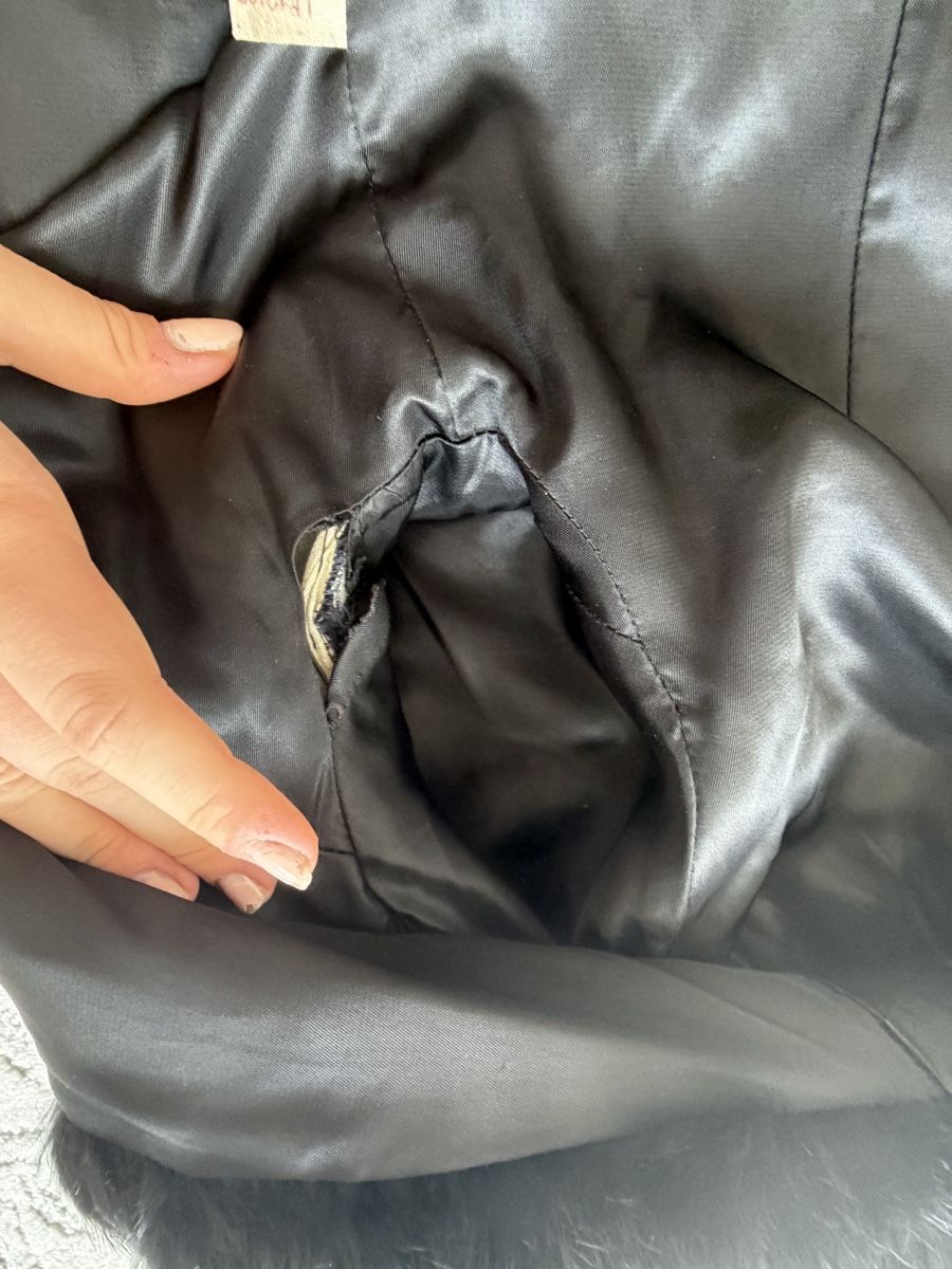Vestes & Manteaux: Black Rabbit Fur Jacket Women's Size M Good Condition – D'occasion à Küssnacht am Rigi par ann_wtt7 5