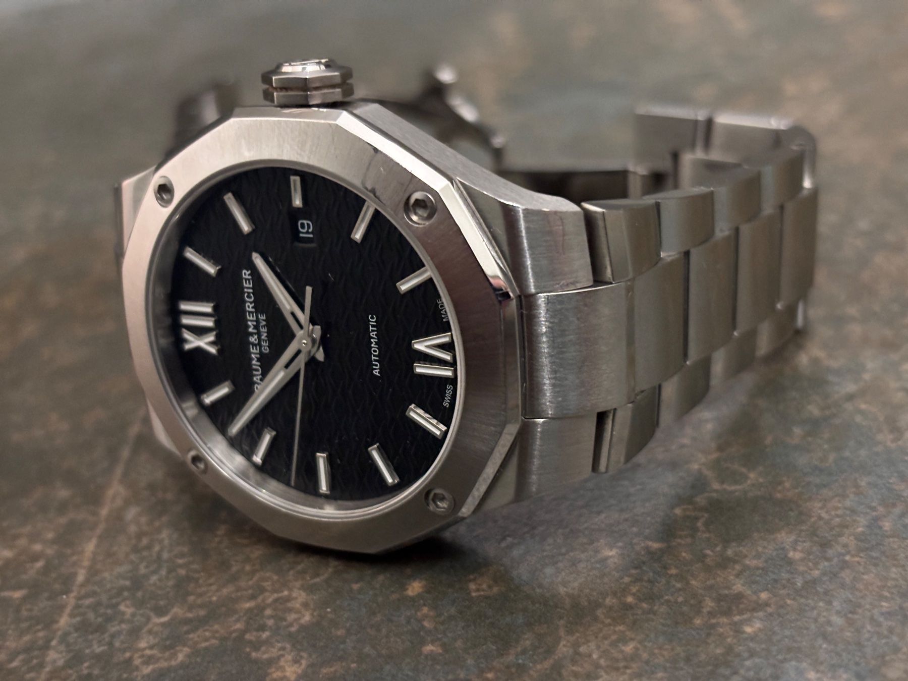 Baume & Mercier Uhren: Original Baume & Mercier Riviera Black Dial Automatic 42mm – Gebraucht aus Lengnau BE von 4ConsultingSolutions 3
