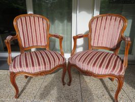 Fauteuils style Louis XV