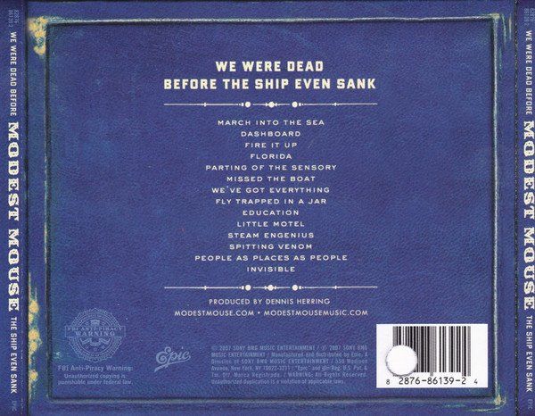 CD: CD Modest Mouse - We were dead before.. (2007) – Usato da Möriken AG venduto da mineralia 1
