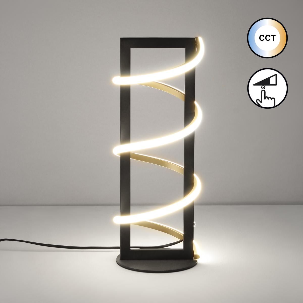 Lampade: LED Tischleuchte, Spirale, 45 cm Höhe – Nuovo (secondo la descrizione) da Kreuzlingen venduto da Smart-Light