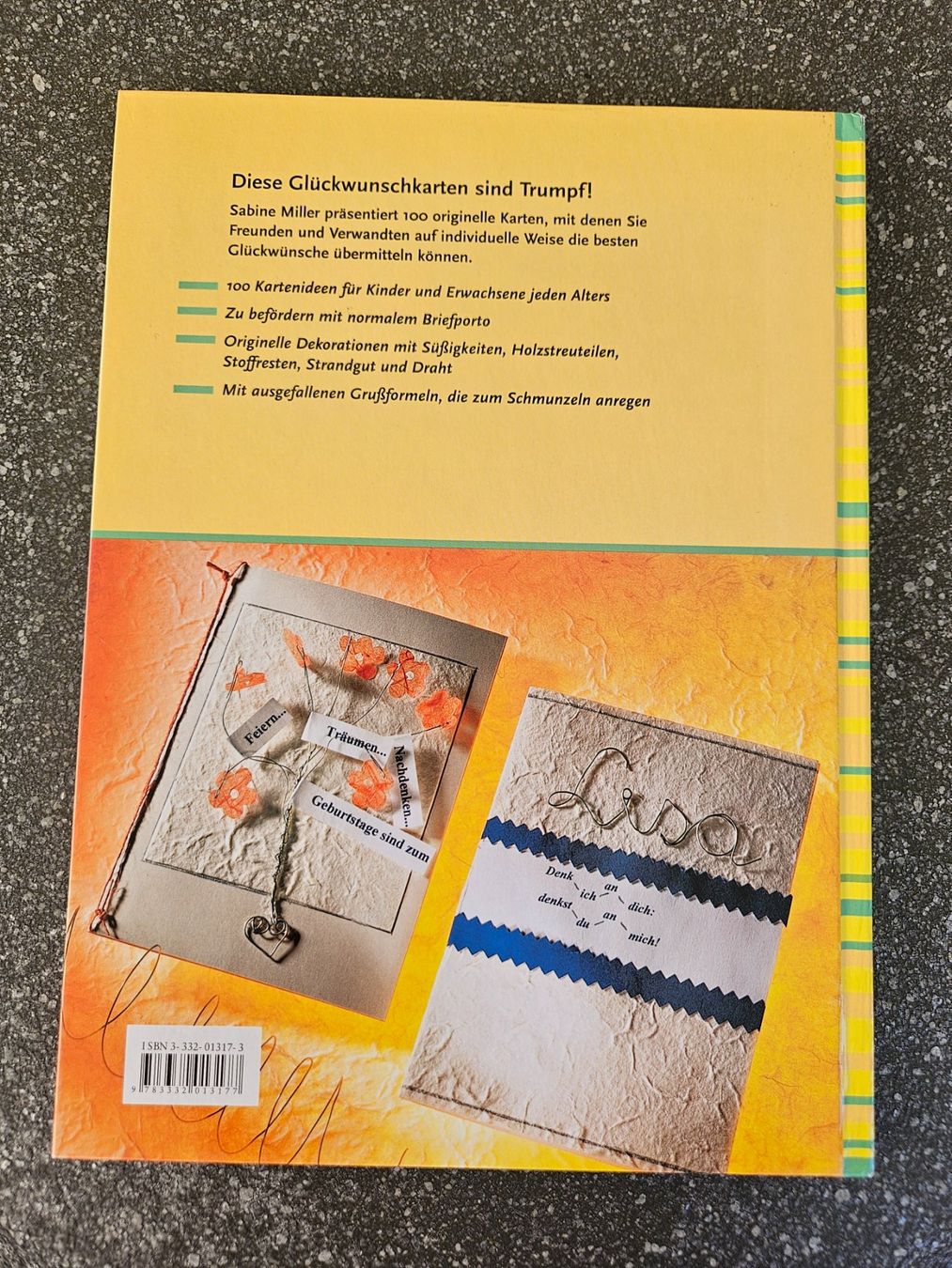 Bücher: Buch 100 originelle Glückwunschkarten – Gebraucht aus Möriken AG von pam66 2