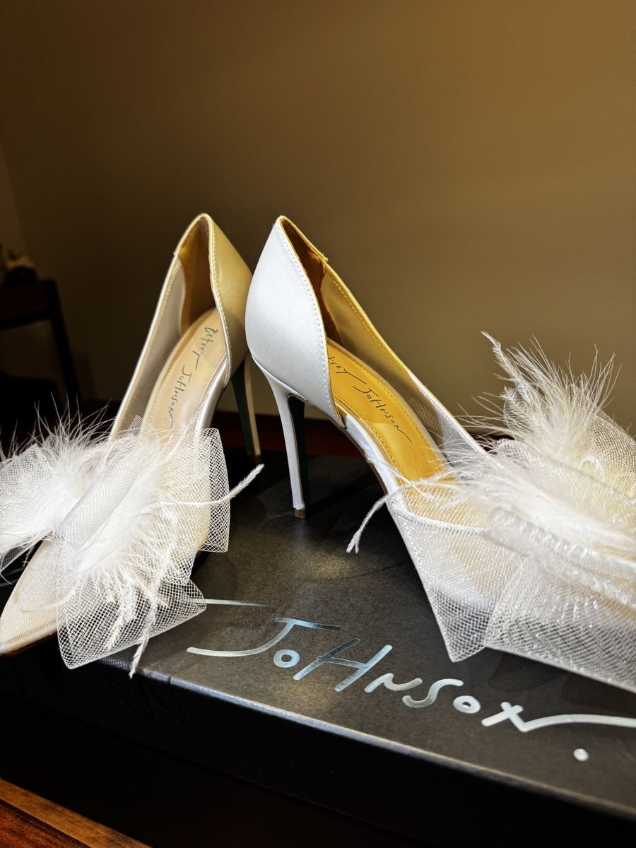 Scarpe da donna: Brautschuhe High Heels, weiss – Nuovo e nell'imballaggio originale da Vaduz venduto da chiara.brtlm 2