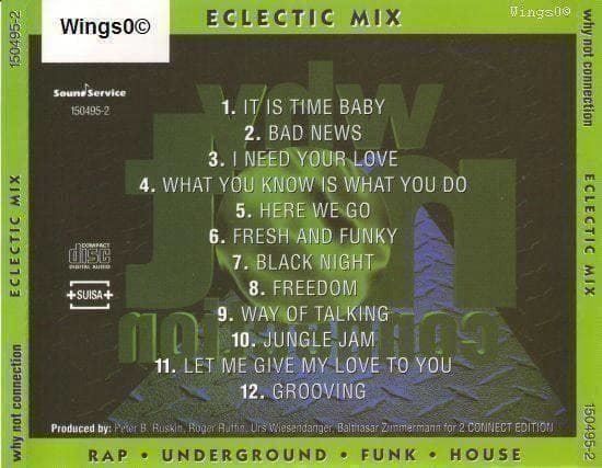 CDs: Why Not Connection - Electic Mix – D'occasion à Horn par Wings0 1