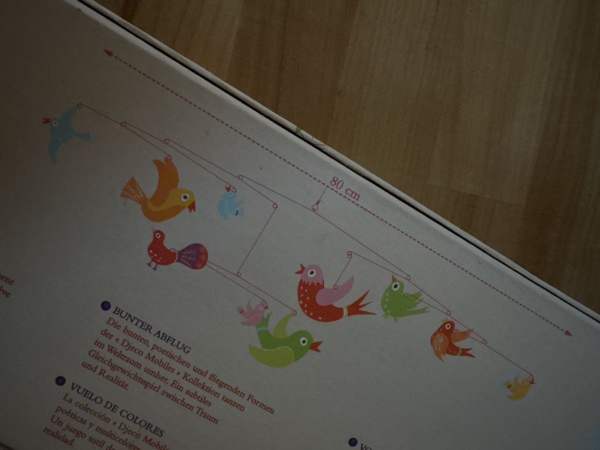 Djeco Giocattoli: Djeco Mobile mit Vögel – Usato da Rümlang venduto da euqinom16 3