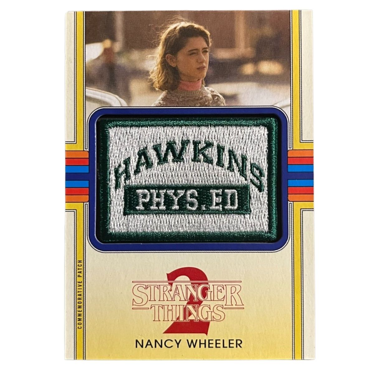 Topps Cartes à collectionner: 2019 Topps Stranger Things Nancy Wheeler Patch Card – Neuf (Voir description) à St-Légier-Chiésaz par GemMintCH 1