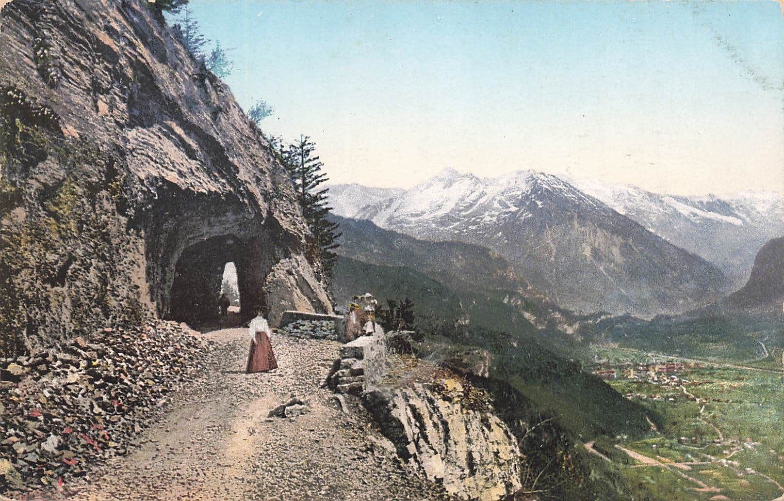 Cartoline postali: Andermatt UR Sentiero verso la Furka – Usato da Biasca venduto da Blenio71