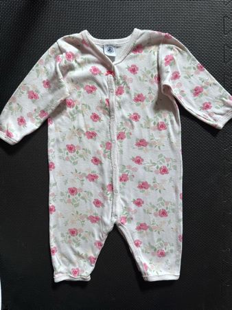 Petit Bateau Kurzoverall / Pyjama 74 | Blumen | TopZ
