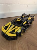 LEGO Technic Bugatti Bolide gelb schwarz aufgebaut