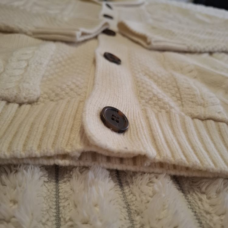 Bonobo Instinct – Cardigan homme torsadé écru – L (Gebraucht) in Le ...