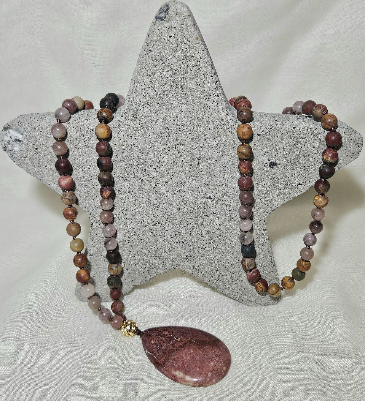Catenine: Jasper Gold Charme Halsk. - Spendenaktion – Nuovo (secondo la descrizione) da Unterkulm venduto da Nachtigall 4