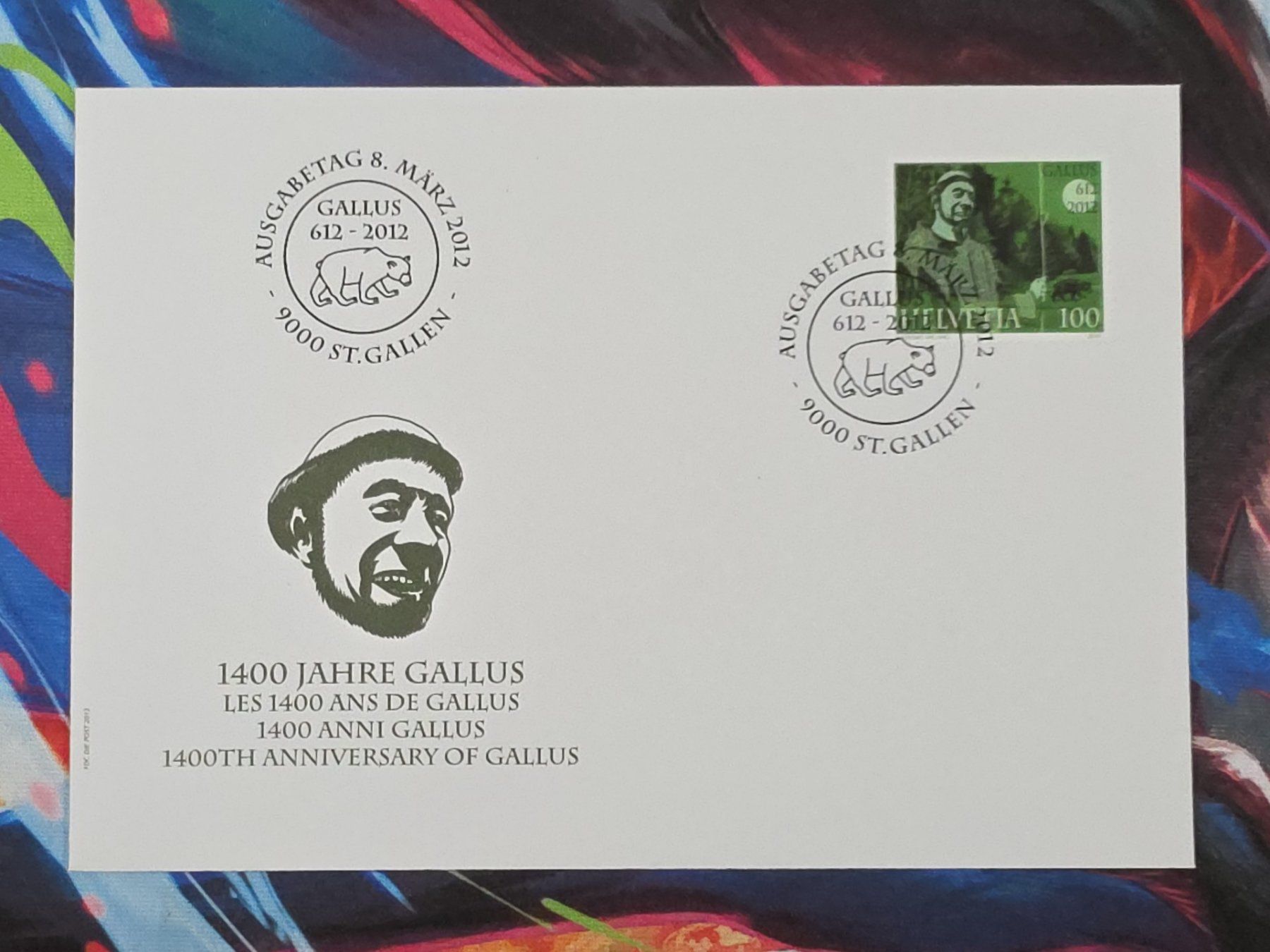 Tutti i francobolli: CL29 Enveloppe + Timbre Suisse 2012 – Usato da Cousset venduto da Patrick_Collections