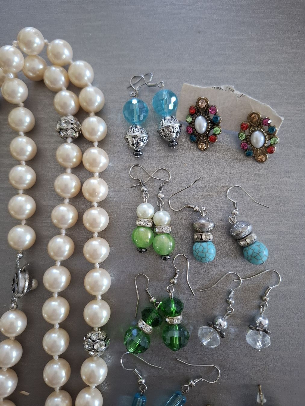 Altri gioielli: Lot mit Modeschmuck: Ketten, Ohrhänger – Usato da Hurden venduto da Quadrille76 2