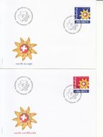 SBK 1069 - 1070 FDC