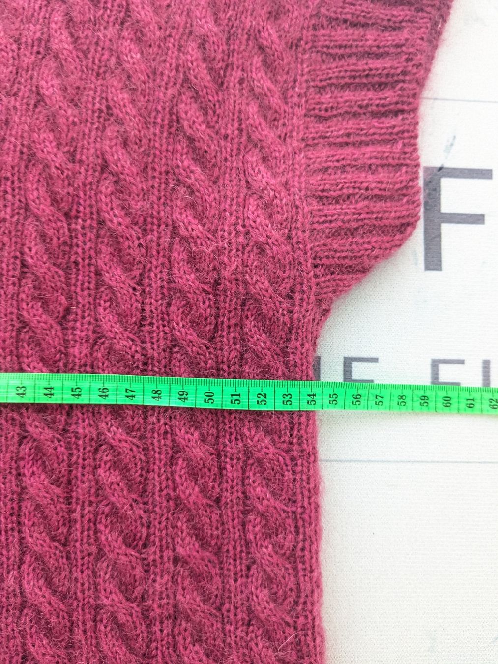 Gilet & Giacche senza maniche: Burgunderfarbene Strickweste Gr.M – Usato da Rorschach venduto da olg_5qq2 3
