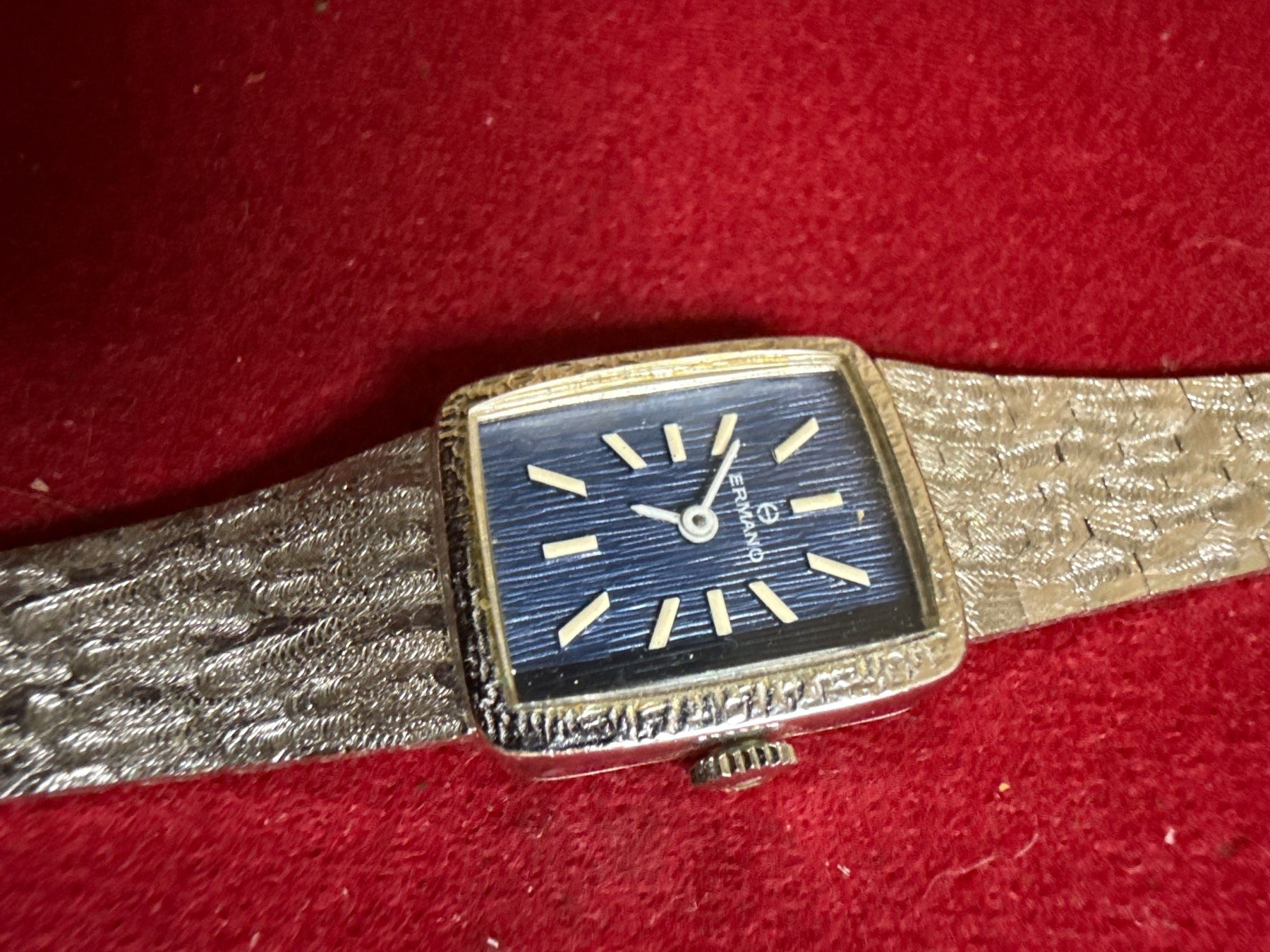 Orologi: Ermano Art Deco 18 mm Handaufzug – Usato da Pfeffingen venduto da Allhandelklgwatches 1