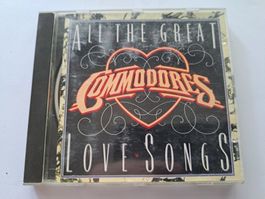 Cd The Commodores - All the Great Love Songs