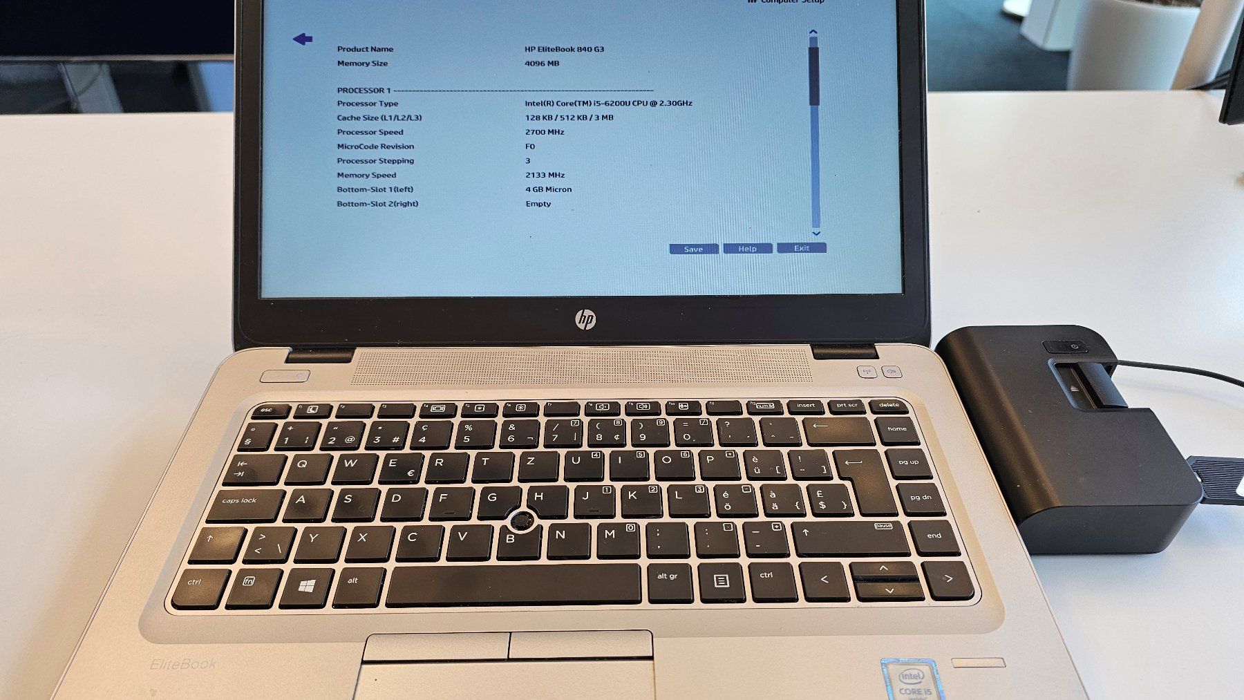 Hewlett Packard Notebook: HP EliteBook 840 G3 14" – Usato da Zürich venduto da masterIT 1