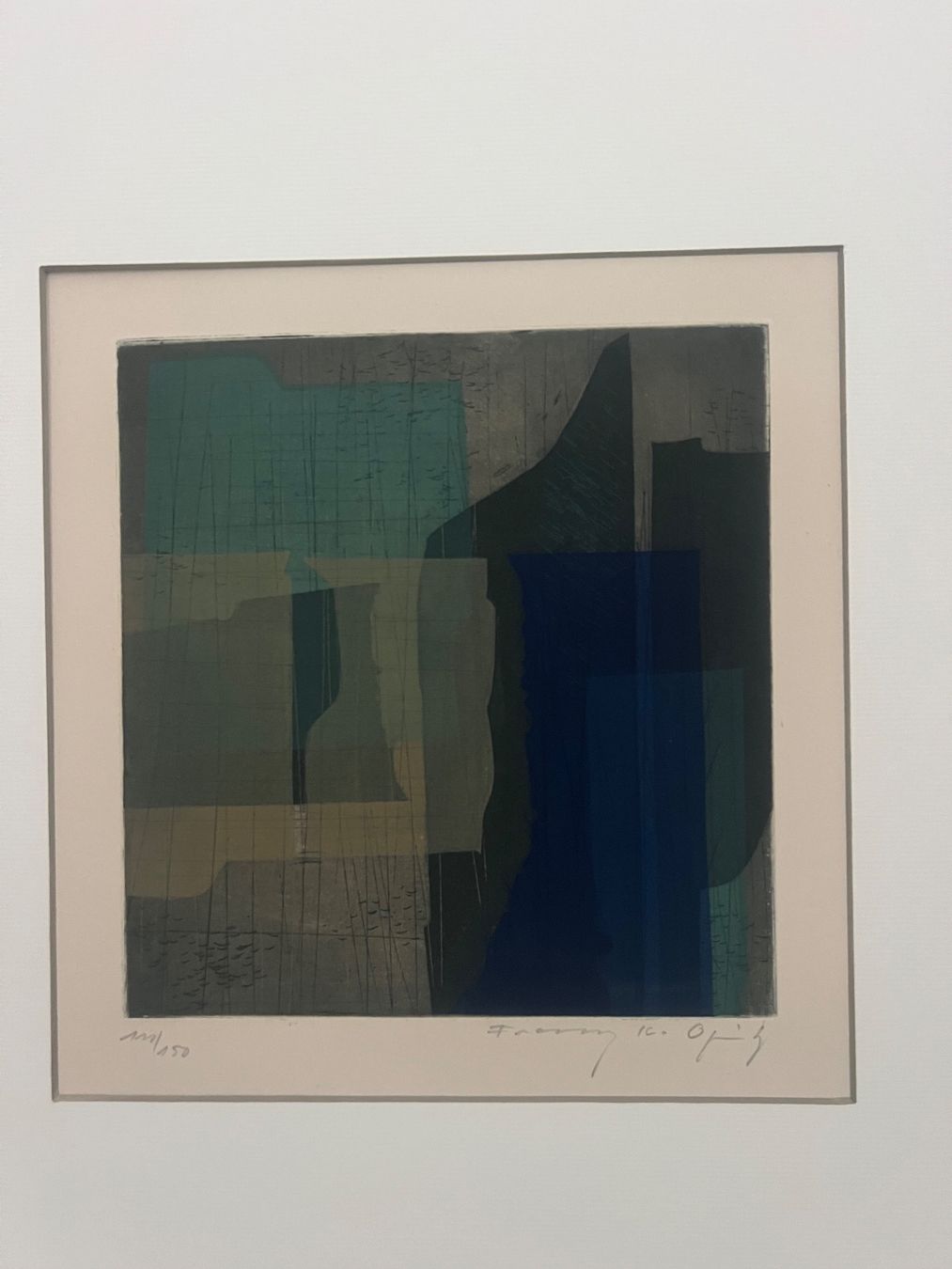 Grafica & Litografie: Franz K. Opitz, handsigniert, nummeriert – Usato da Rain venduto da Pic-Ass 2