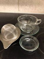 coole Tee-Set/Tee Tasse mit Sieb und Zubehör