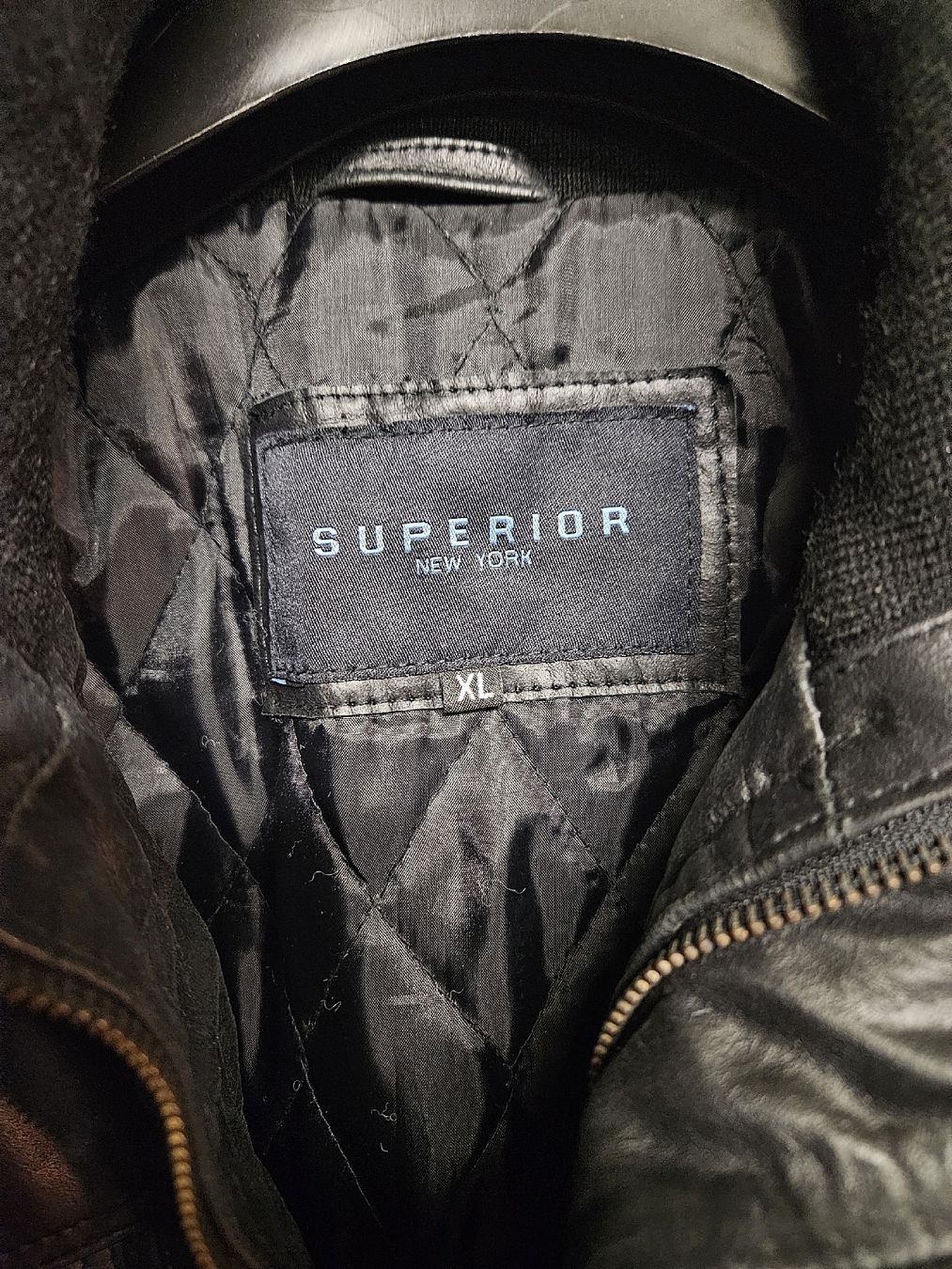 Jacken: Echte Lederjacke Superior New York, Gr. XL – Gebraucht aus Oberburg von znas 1
