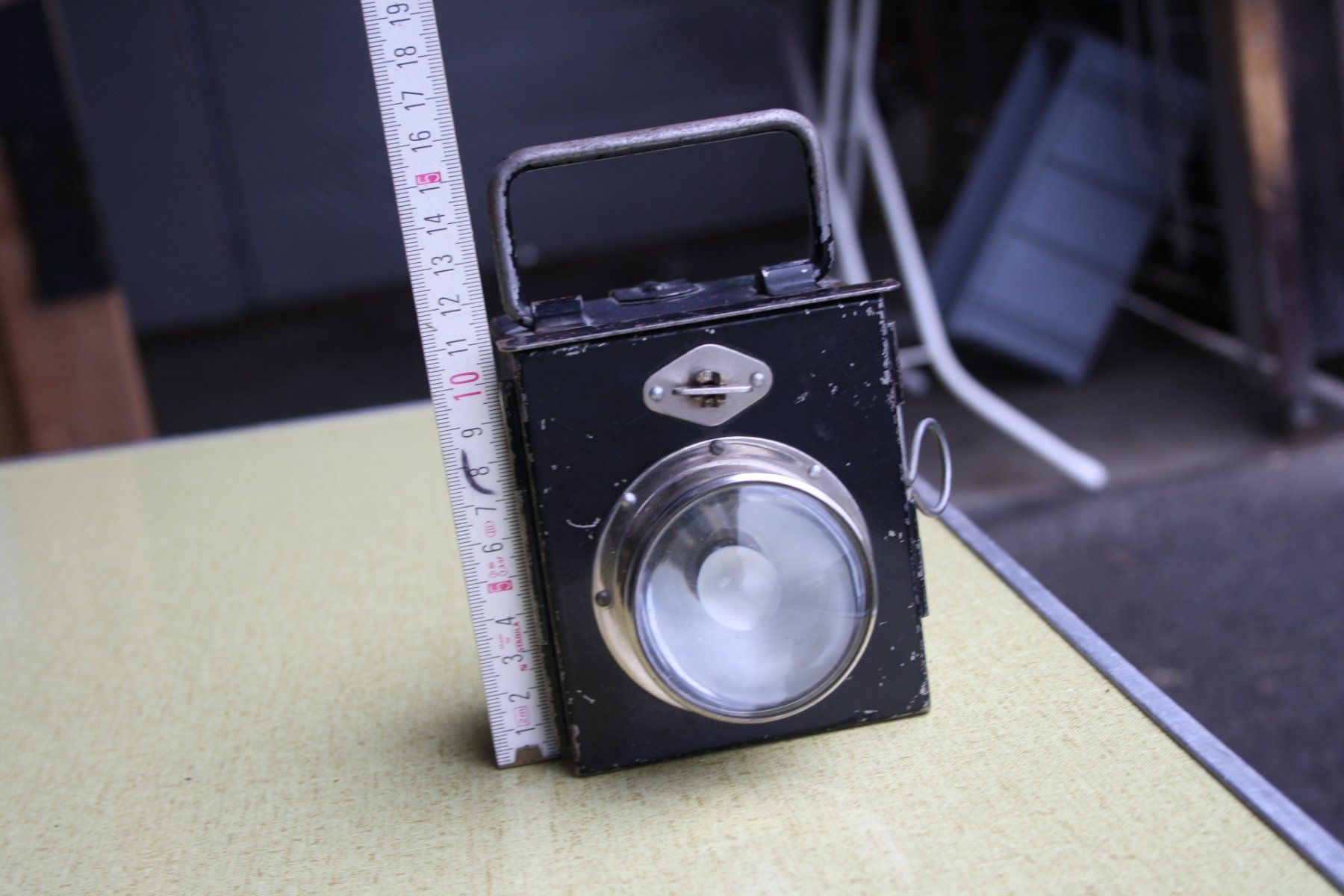 Lampade: TASCHENLAMPE VINTAGE ANTIK LAMPE – Usato da Wauwil venduto da Pneuedy 9