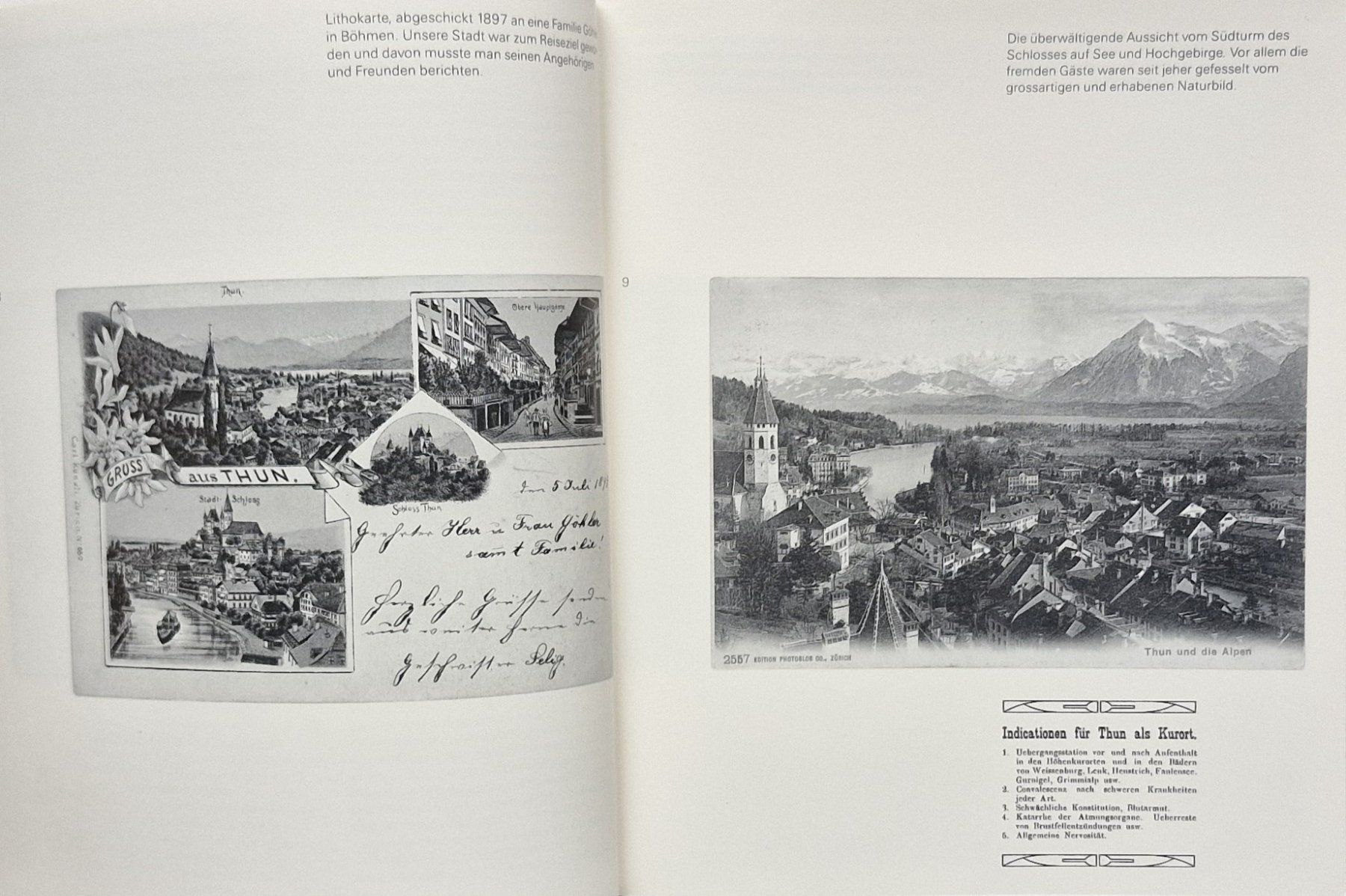 Libri: Gruss aus Thun: über 100 Ansichtskarten um 1900 – Usato da Bern venduto da Mattthias 3