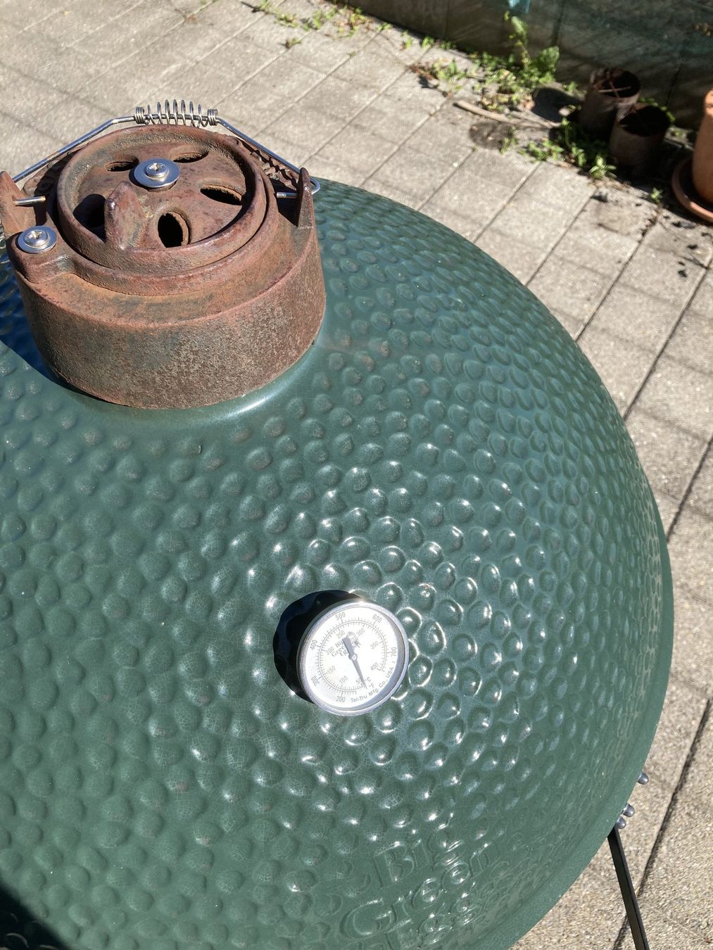 Big Green Egg Griglie: Big Green Egg XLarge – Usato da Luzern venduto da Sondar2 2