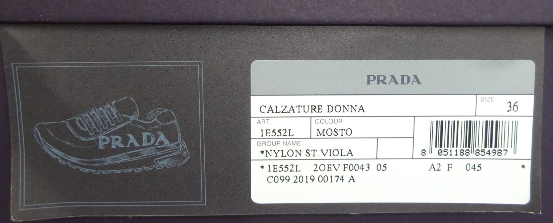 Prada Scarpe da donna: PRADA Originali e Nuovi! Sneakers n. 36 – Nuovo e nell'imballaggio originale da Cadempino venduto da vis_lpp9 9