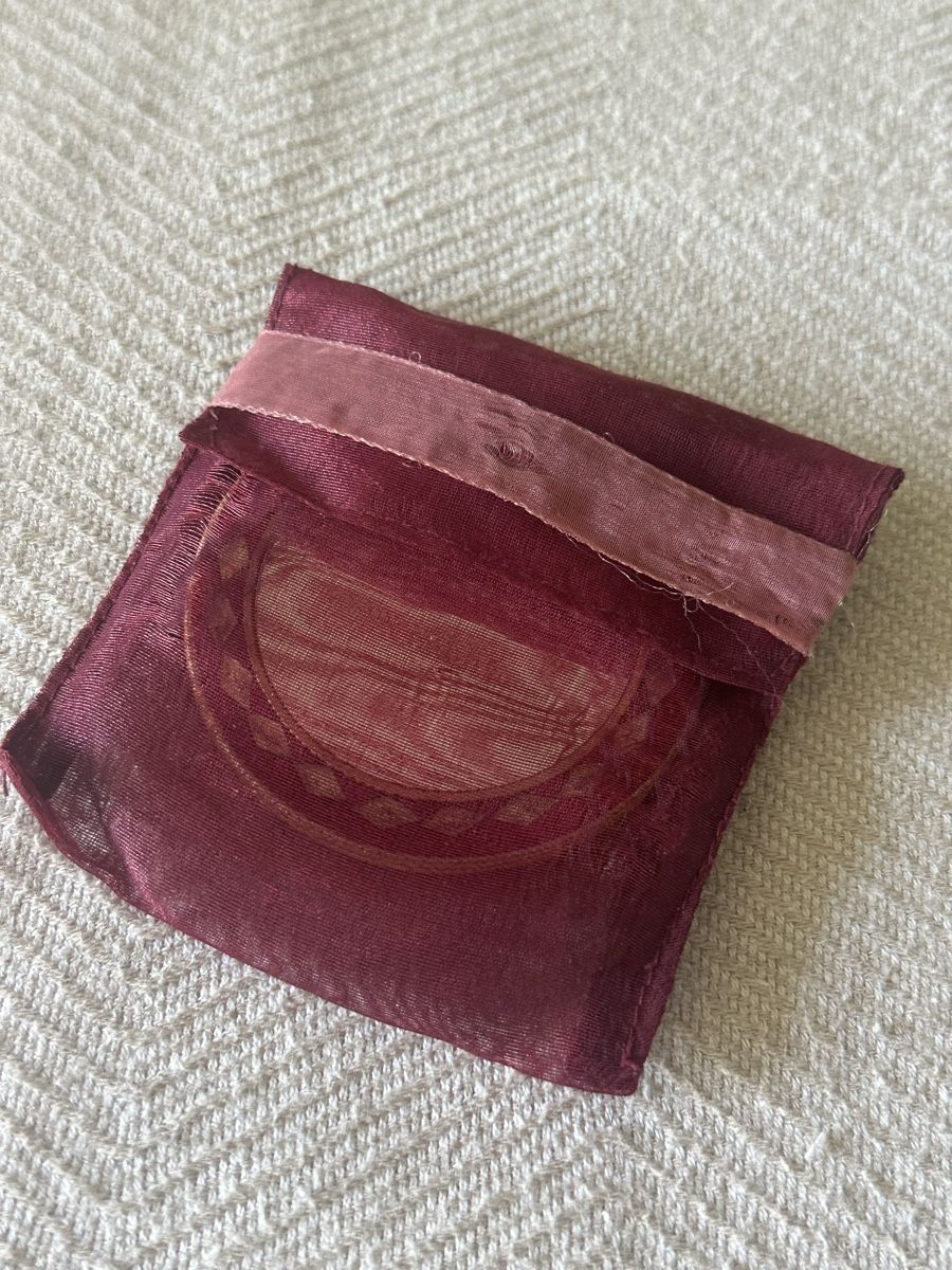 Tutte le decorazioni: Vintage Compact Mirror, Red & Silver, with Pouch included – Usato da Zürich venduto da car_68nt 3