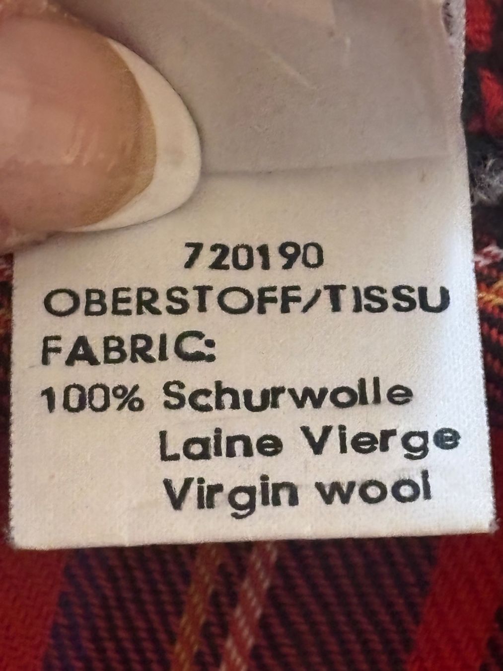 Alba Moda Pantaloni: Alba Moda Novacheck Hose 100% Lanawolle – Usato da St. Margrethen SG venduto da dijanaO 8