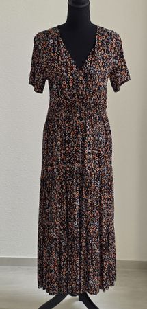 SommerKleid Blumenmuster Grösse S Viskose Mix