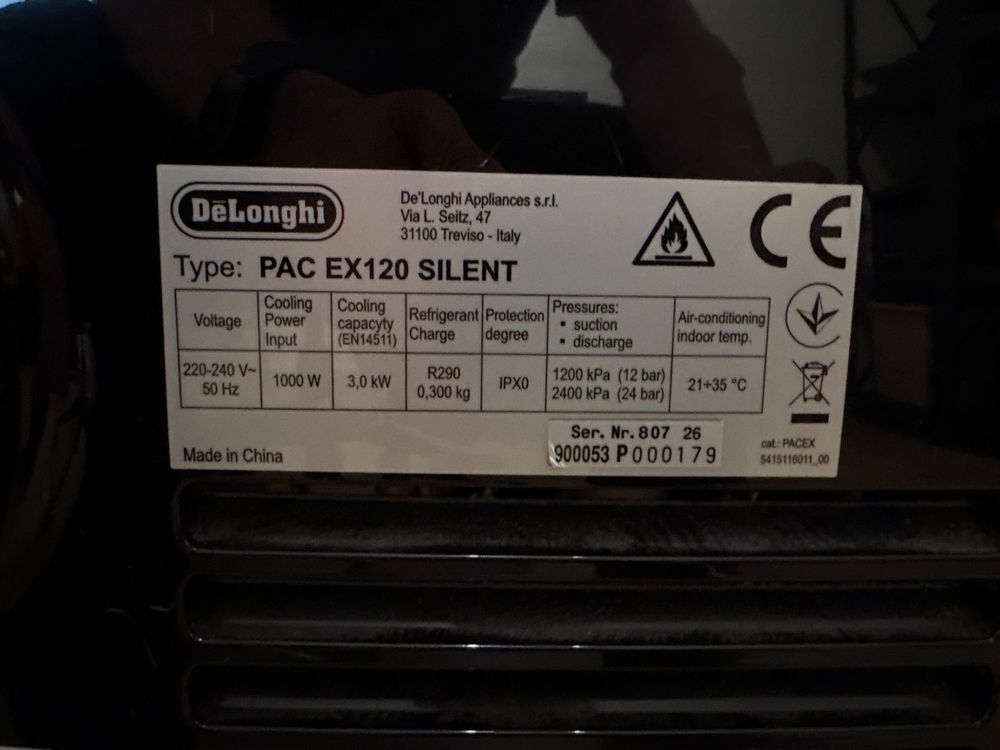 De'Longhi Klimageräte: DeLonghi Klimagerät PAC EX120 Silent – Gebraucht aus Lenzburg von benn0r 3